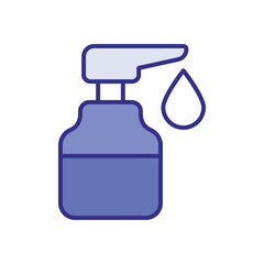 Inhaler icon vector