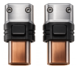 High-amperage connector terminals for secure connections in home EV charging stations.
