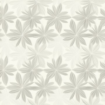 Fototapeta Beige soft floral seamless background pattern