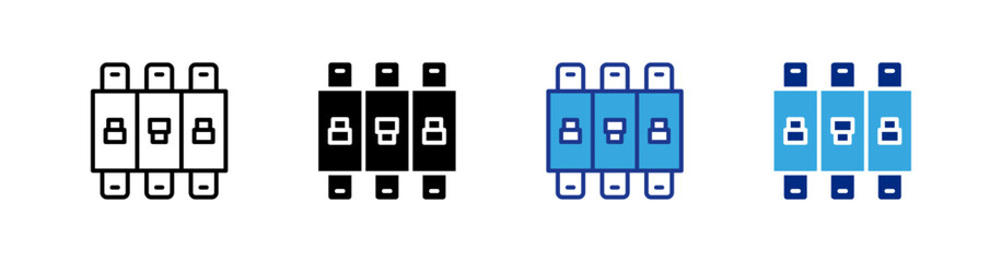 Breaker icons set.eps