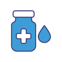 Obraz premium Alcohal icon vector