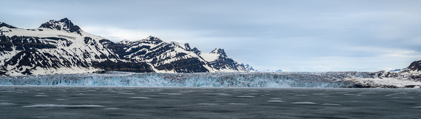 A glacier of the Svalbard archipelago
