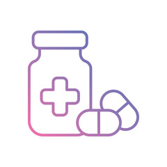 Pills icon vector
