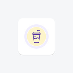 Water Cup, vector, pixel perfect, illustrator file