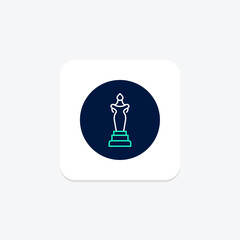 Sculpture Pedestal, vector, pixel perfect, illustrator file