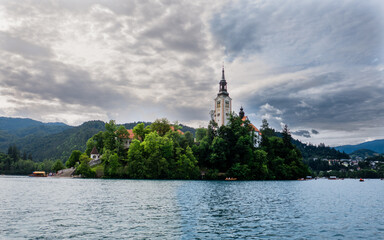 bled lake slovenia