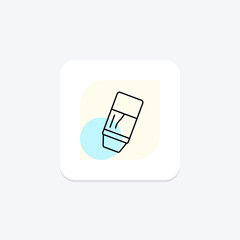 Eraser, vector, pixel perfect, illustrator file