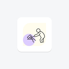 Stone Cutter, vector, pixel perfect, illustrator file