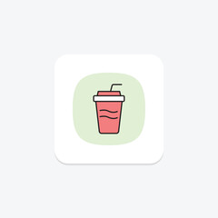Water Cup, vector, pixel perfect, illustrator file