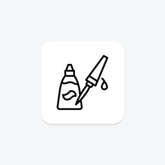 Gouache, vector, pixel perfect, illustrator file