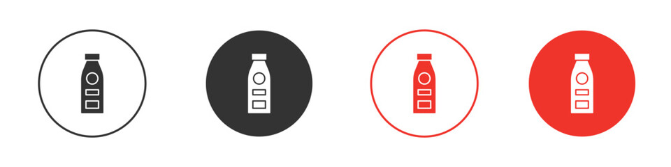 Gin icon. Black style vector icons. Isolated sign symbol