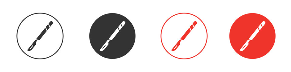 Scalpel icon vector, Symbol, logo illustrations