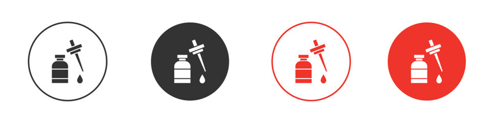 Serum icon vector, Symbol, logo illustrations