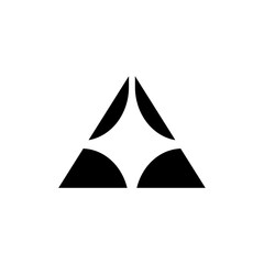 Fototapeta premium black and white pyramids