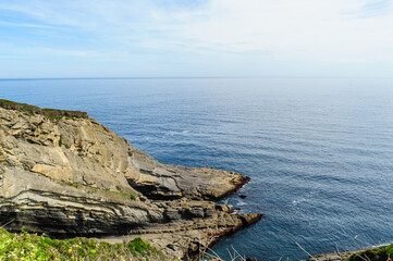 Idyllic Coastal Cliffs of Northern Spain