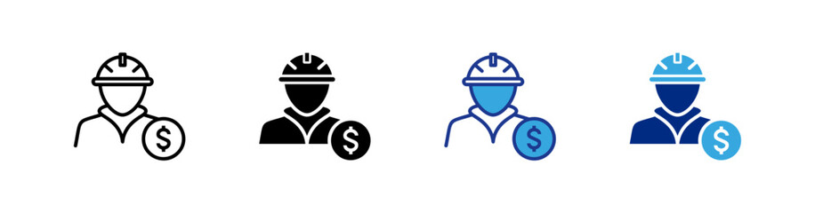 Worker icons set.eps