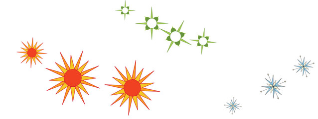 Green abstract star sparkle vector illustration ideal for holiday decoration symbol digital design concept or creative festive graphics and visuals

