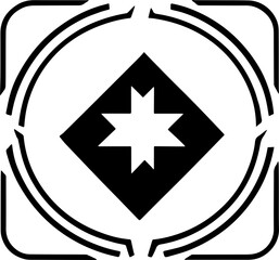 Obraz premium Abstract modern minimalist business logotype design for branding or corporate identity