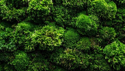 Fototapeta premium Vibrant Green Moss Texture Background