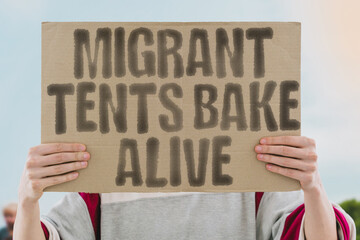 Migrant tents bake alive: Detainees face 90°F+ heat in FEMA shelters during hurricane season,...