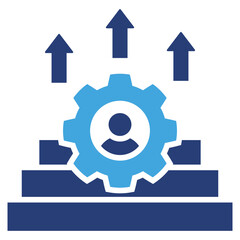 Skill Development Two Color Icon