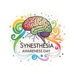 Synesthesia Day Color Perception Logo