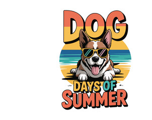 Beat the heat in style! Our “Dog Days of Summer” t-shirt features retro pup vibes, bold colors & comfy fit—perfect for beach days, dog lovers & summer streetwear fashion trends.