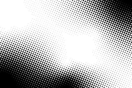 Abstract halftone dot texture comic style with fading gradient. Perfect for retro art, comic effects, and bold modern visuals.