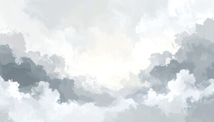 Fototapeta premium Abstract Cloudy Sky Background