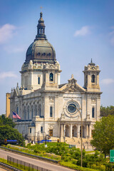 Obraz premium The Basilica of Saint Mary in Minneapolis