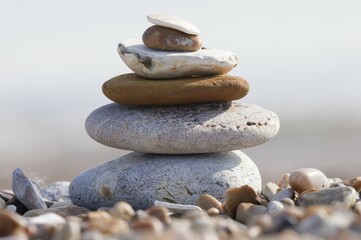 Zen tones on the beach