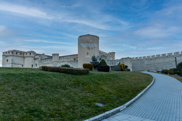Medieval Castle of the Dukes of Alburquerque or Cuellar - Segovia.