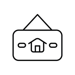 For Rent Sign icon vector