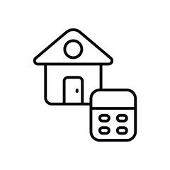 Calculator icon vector