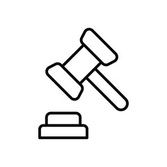 Real Estate Law icon vector