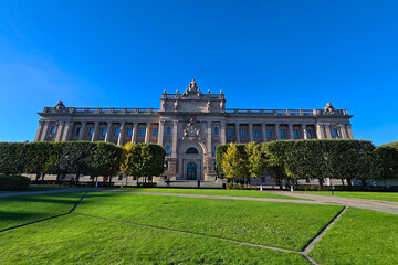wonderful views of the capital of Sweden, Stockholm in great weather