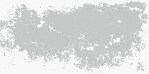 Gray Ink Cloud Dust on White Background