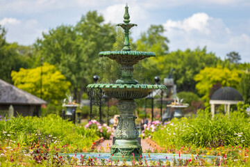 Fototapeta premium Magnificent Fountains of Munsinger Gardens