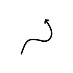 Isolated black arrows icon Vector, black arrows Silhouette,black arrows icon