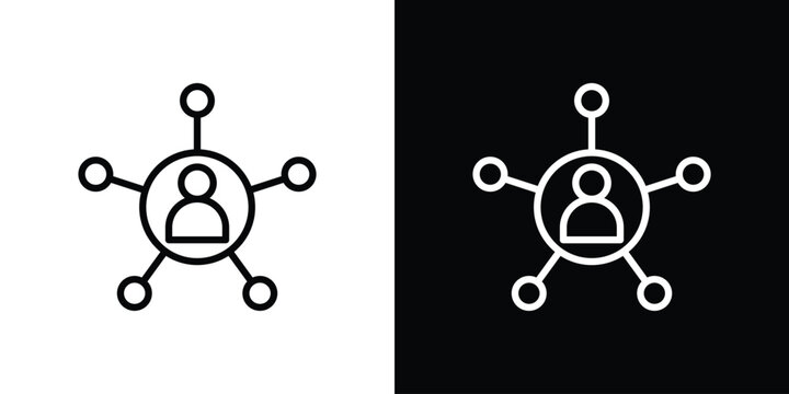 Affiliate marketing icon vector, Symbol, logo illustrations