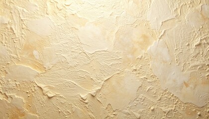 Obraz premium 3D Stucco Plaster Surface in Warm Cream