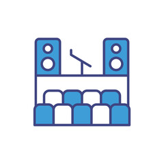 Concert icon vector