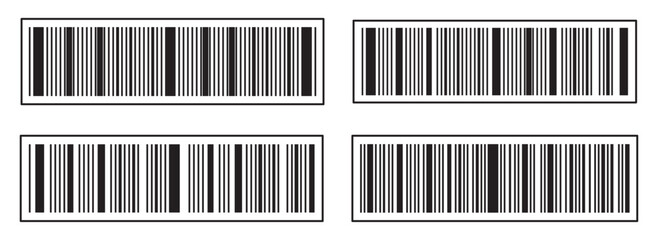 barcode icon for selling, Product Barcode. Barcode icon vector set. Barcode icon isolated on white background. Barcode product distribution icon. Universal code for scanning product or item. 