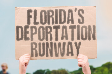 Florida’s deportation runway: rapid deportation hub, where state forces expedite removals by...