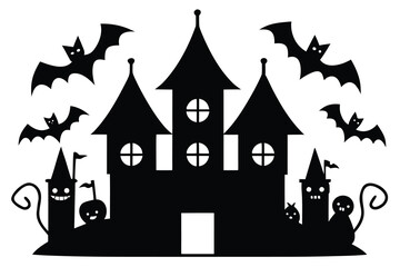 halloween party vector illustration 