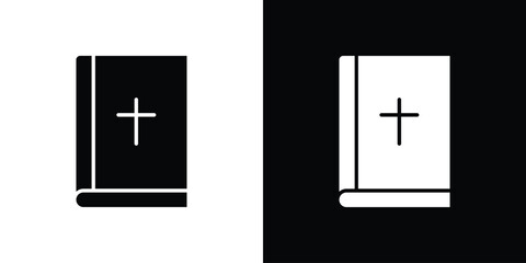 Bible icon vector, Symbol, logo illustrations