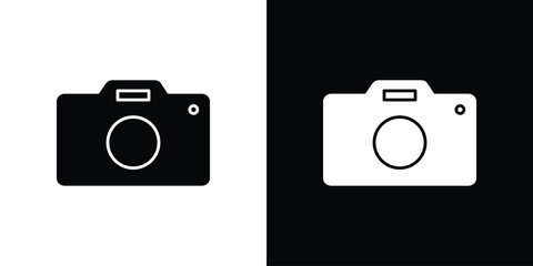 Camera icon vector, Symbol, logo illustrations