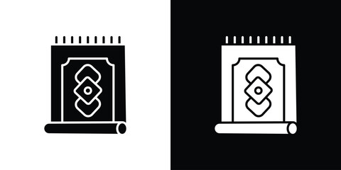 Rugs icon symbol. simple design editable.