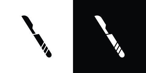 Scalpel icon vector, Symbol, logo illustrations