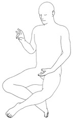 Human cuantic. Abstract science and mathematics outline icons set-linear, geometric, physics symbols. Tiempo y Espacio. Time Portal Time Travel. Math Physics. PNG.